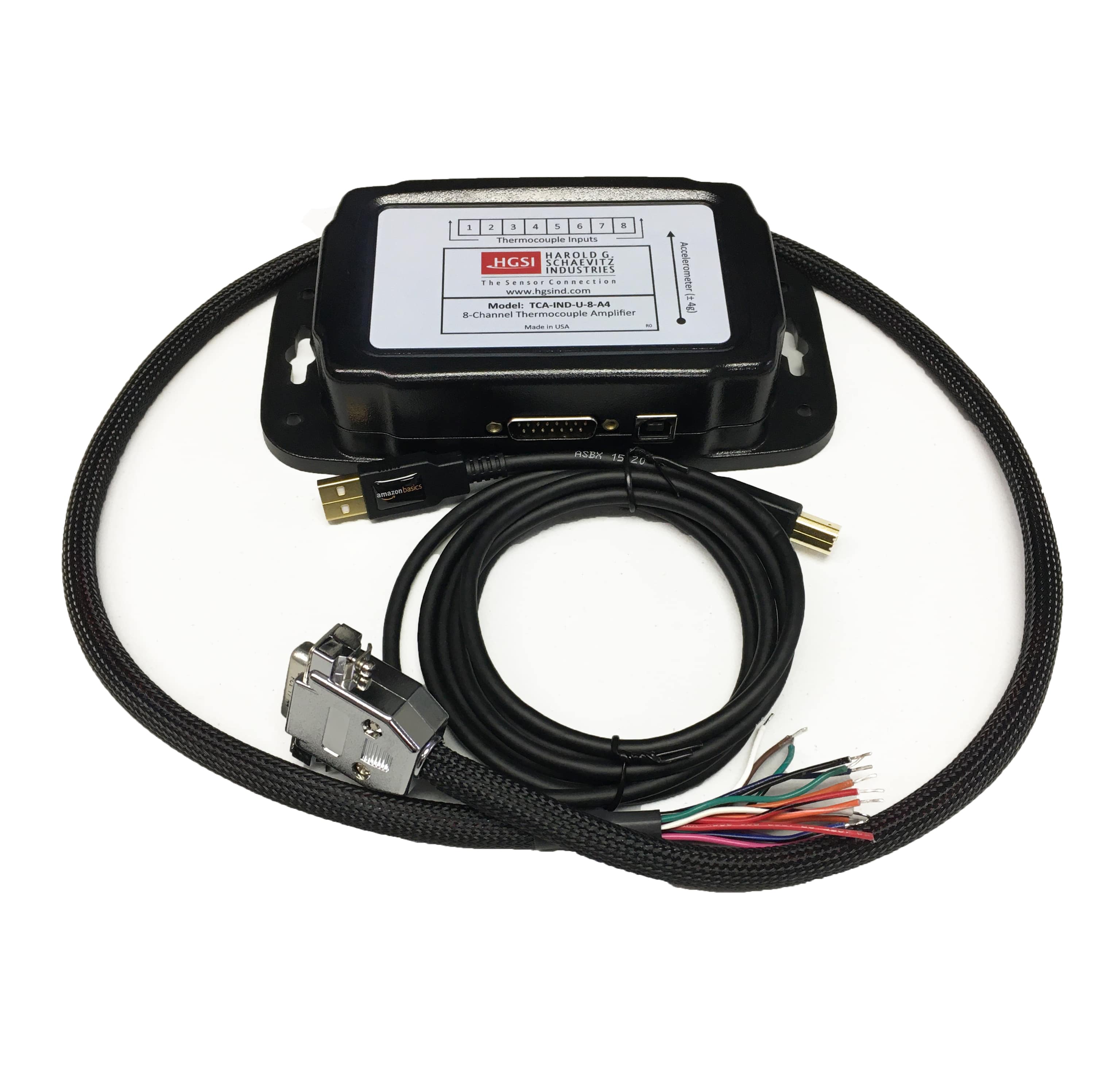 TCAIND 8 Channel Amplifier Universal Type J K T Thermocouple